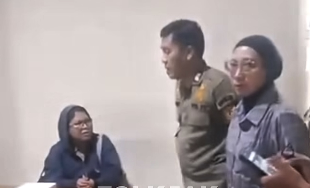 Viral Perempuan yang Kerap Tak Mau Bayar Makan, Kini Ditangkap Satpol PP