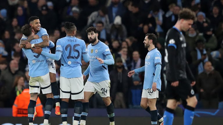 Man City vs Club Brugge 3-1: The Citizen Lolos ke Play-off 16 Liga Champions Setelah Comeback Keren