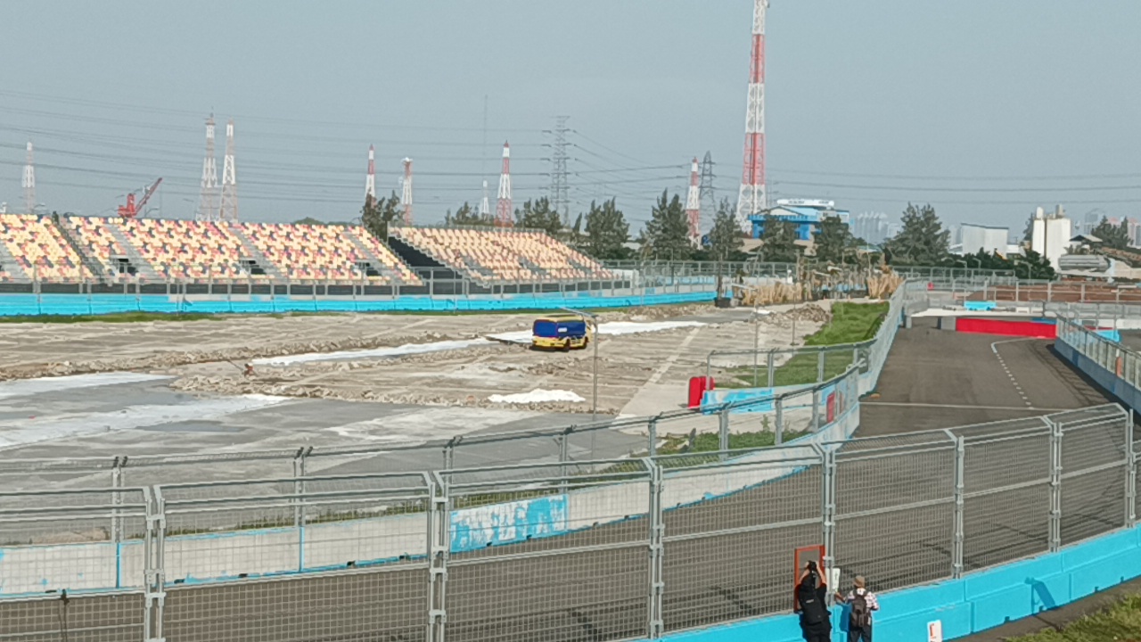 Sirkuit Rampung Diperbaiki, Formula E 2023 Jakarta Siap Digelar