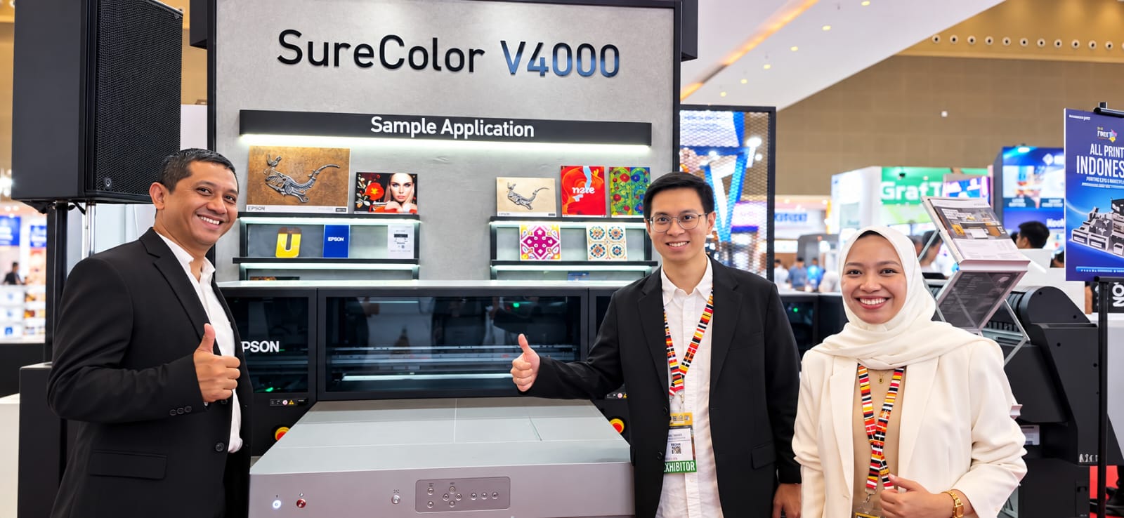 Epson Rilis SureColor V4000, Printer UV Flatbed A1+ Ringkas untuk Bisnis