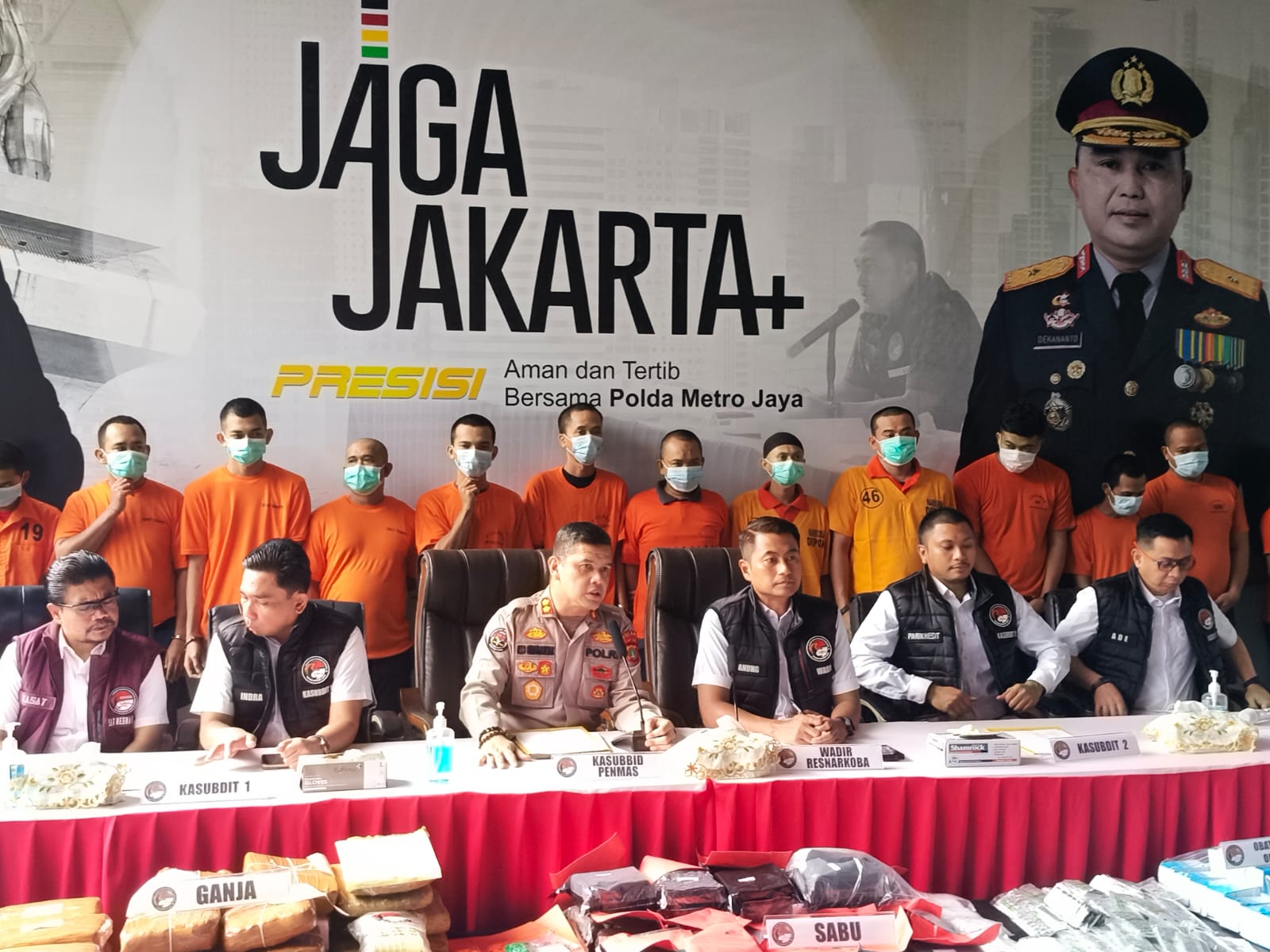 1.517 Kasus Narkoba Berhasil Dibongkar Selama Oktober-Desember, 1 Juta Jiwa Terselamatkan