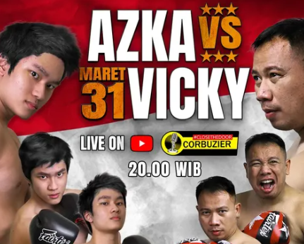 Link Live Streaming dan Jam Tayang Duel Tinju Azka Corbuzier vs Vicky Prasetyo Hari Ini, Wajib Nonton Nih!