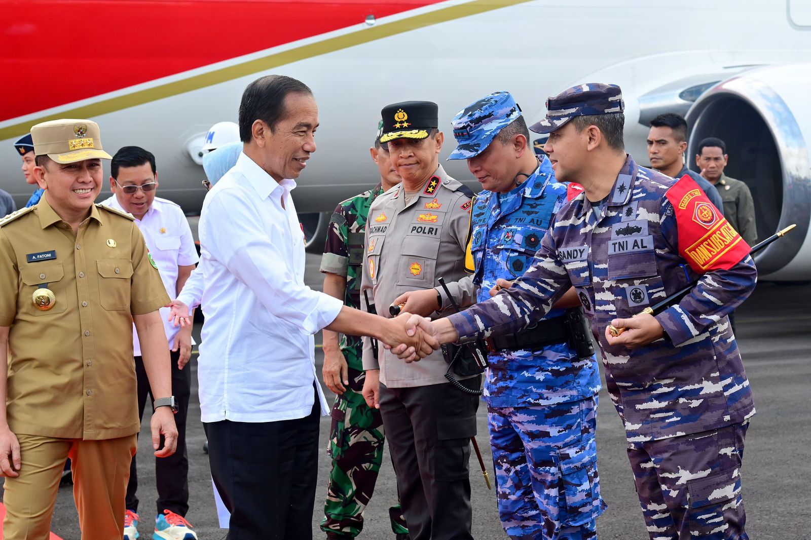 Tiba di Lubuk Linggau, Presiden Jokowi Diagendakan Kunjungi Rumah Sakit Hingga Bulog  