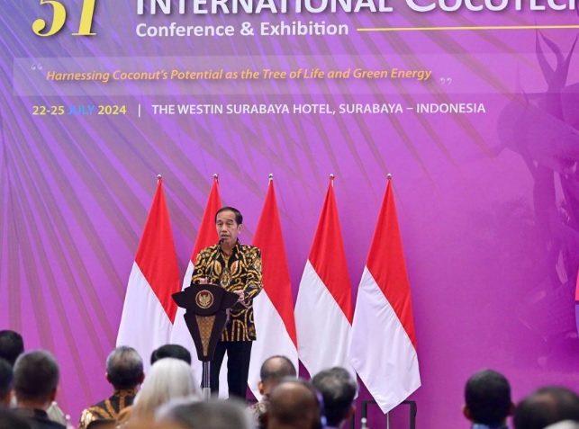 Jokowi Tekankan Potensi Besar Ekspor Kelapa Indonesia Jelang 91 Hari Pemerintahannya Berakhir