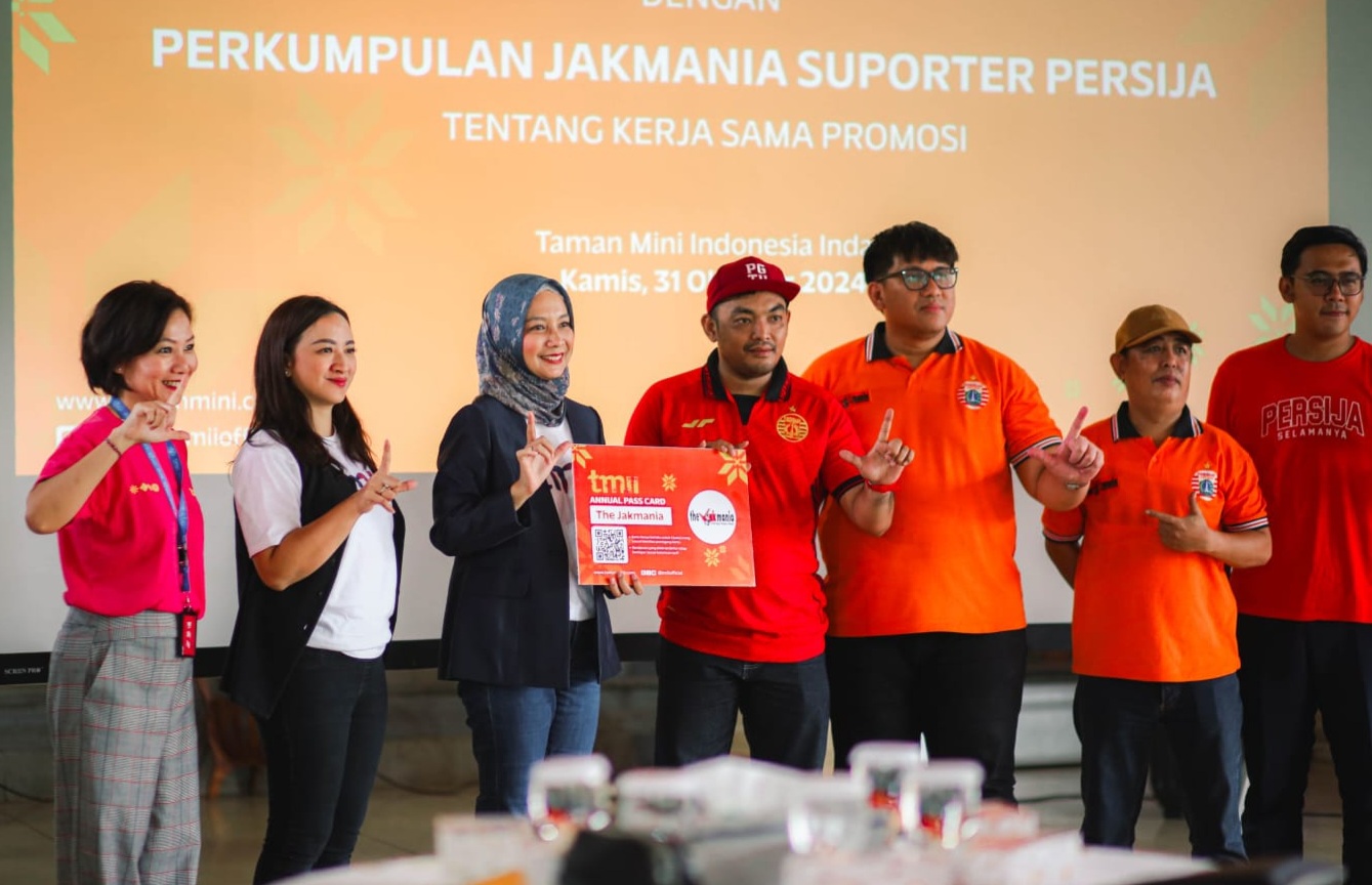 TMII dan Jakmania Tandatangani MoU Kerja Sama, Kembangkan Budaya dan Olahraga