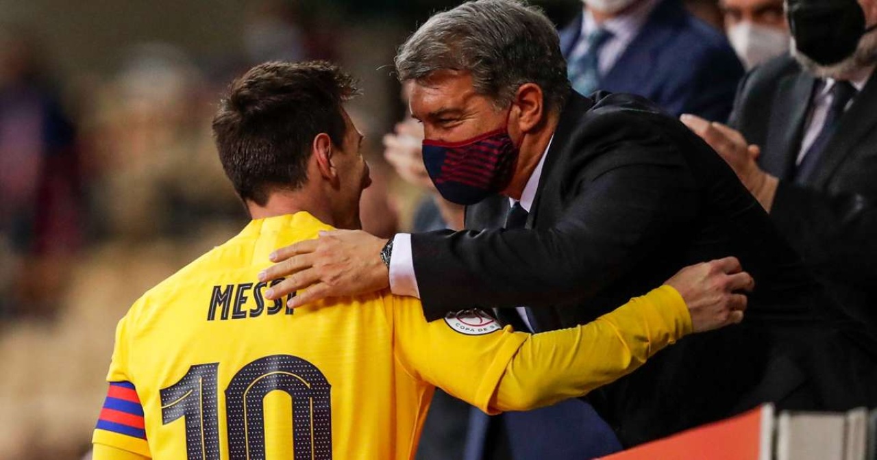 Messi Bisa Kembali Kapan Saja, Laporta: Barcelona Selalu Terbuka Untuknya