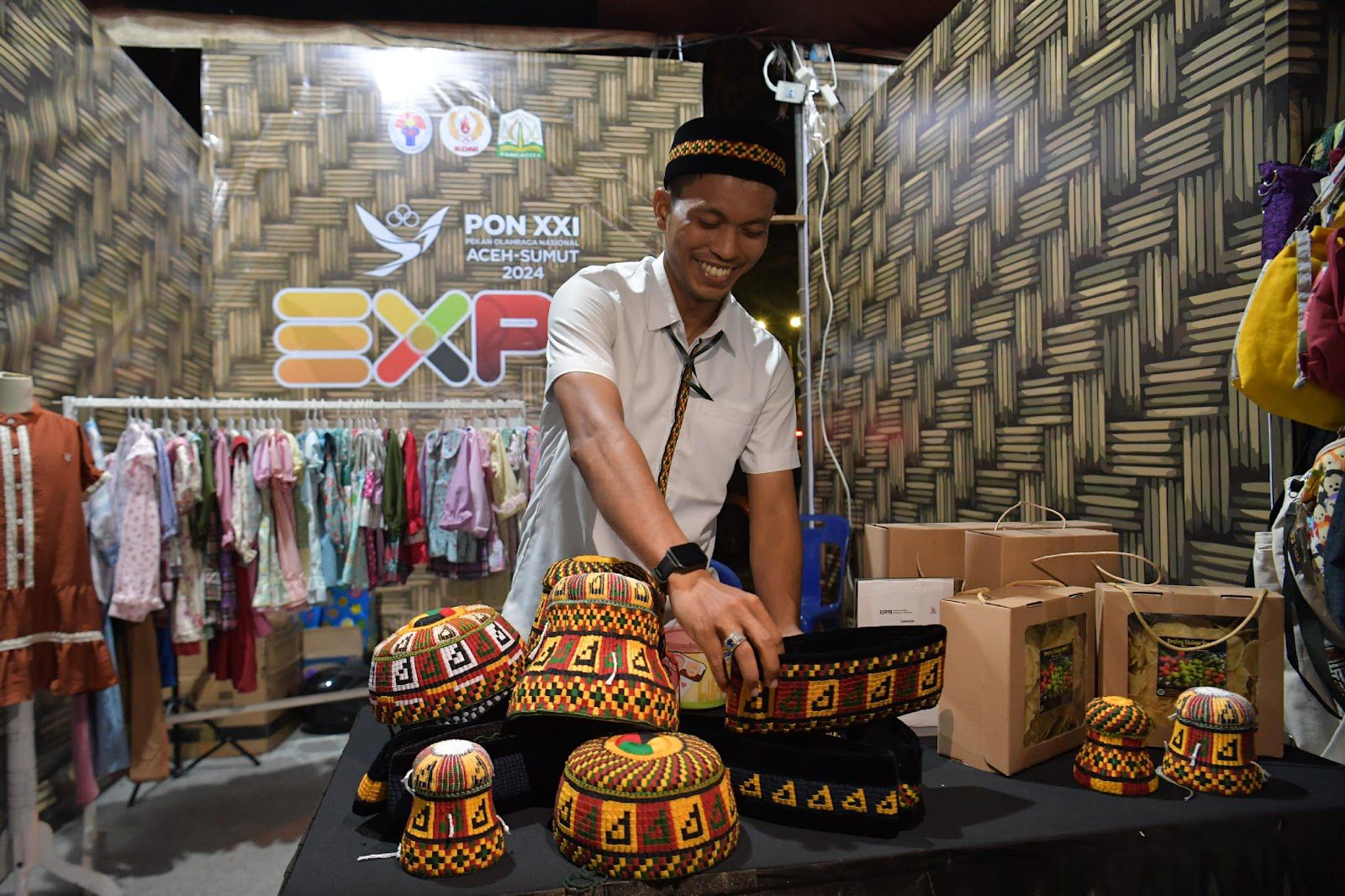 240 Pelaku UMKM Kenalkan Produknya dalam PON Expo XXI Aceh Sumur 2024