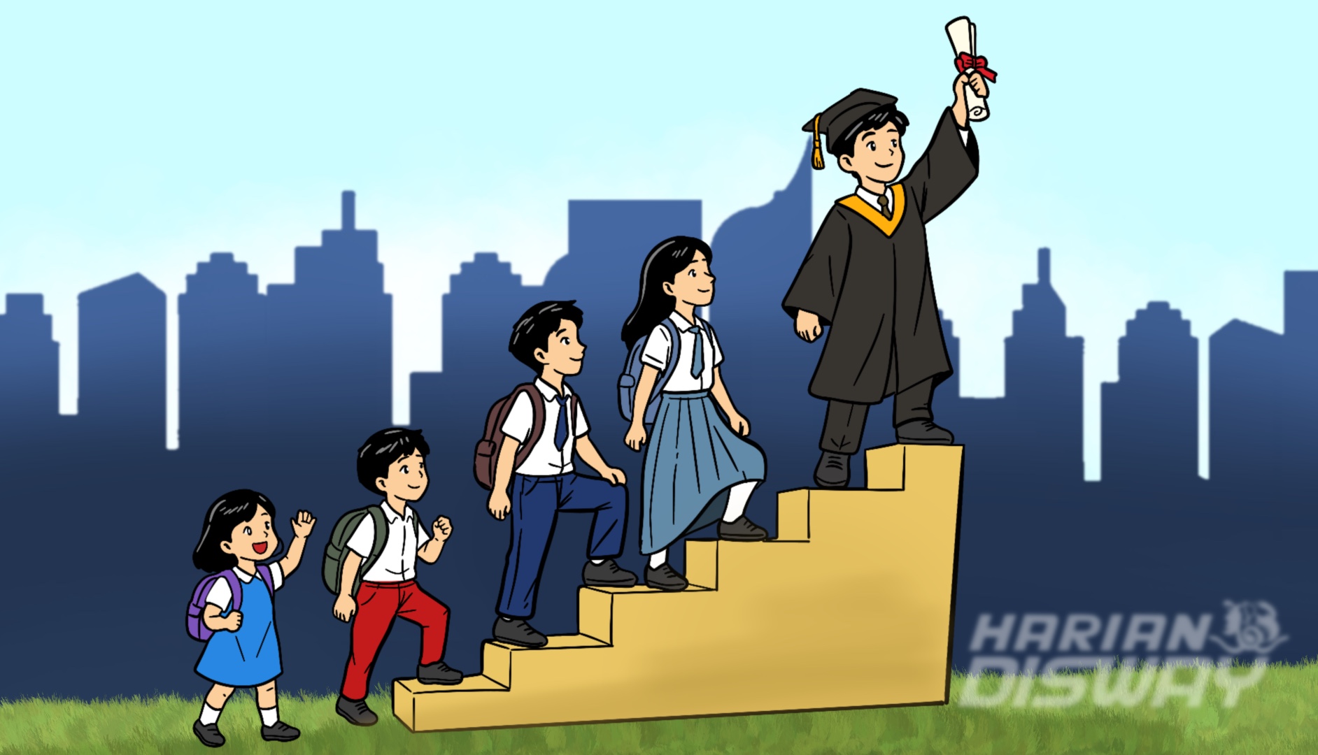 Wajib Belajar 13 Tahun Harus Berujung pada Satu Rumah Satu Sarjana