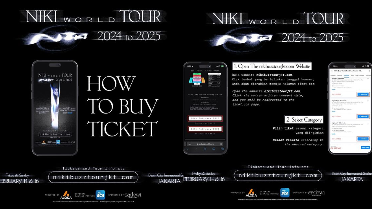 Link dan Cara Beli Tiket Konser Niki Zefanya di Jakarta Sesi Public Sale, Serbu Pukul 10.00 WIB