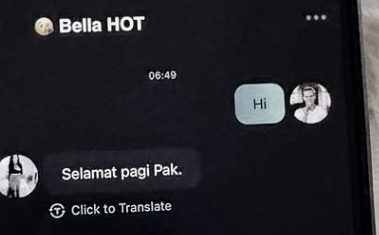Suami Clara Shinta DM Bella Hot Duluan, Terungkap dari Chat Mesra Sebelum VCS