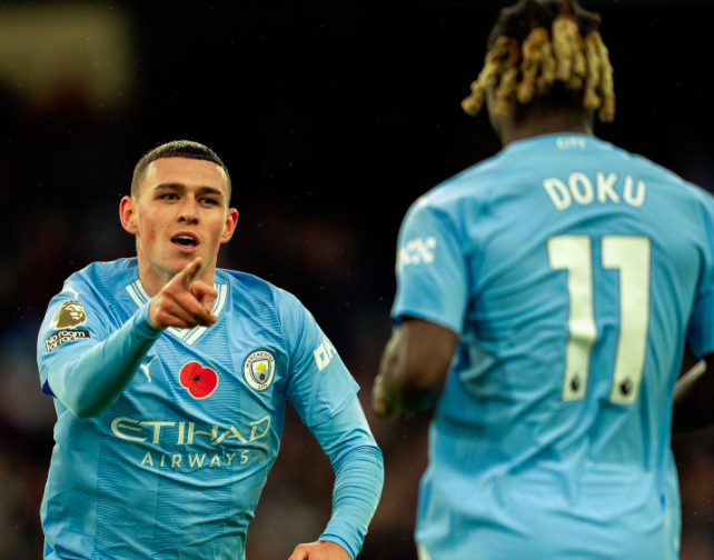 Doku Bawa Man City Pesta Gol, Gusur Tottenham di Puncak Klasemen