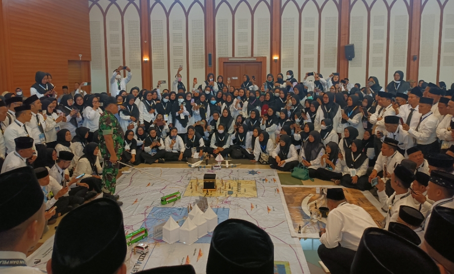 PPIH 2026 Gelar Strategi di Atas Maket untuk Kelancaran Layanan Jemaah Haji