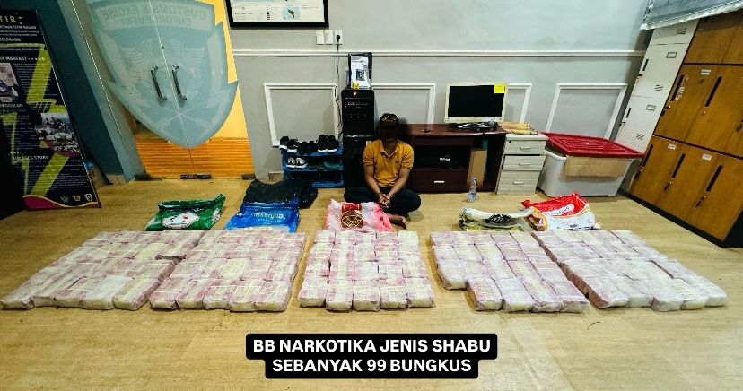 Peredaran Narkoba Jalur Laut Terbongkar, 99 Paket Diamankan di Aceh