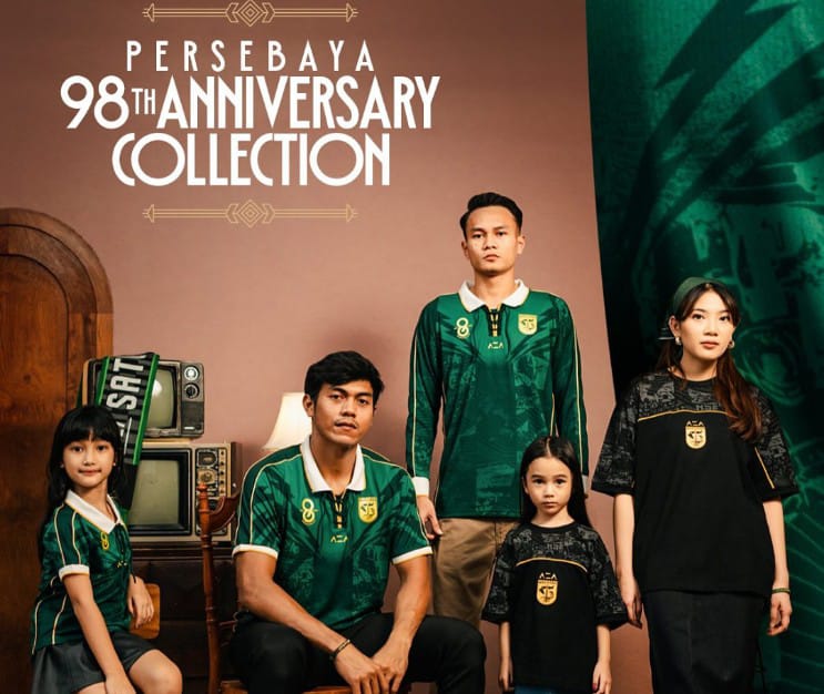 Makna Jersey Anniversary Persebaya ke-98, Didesain Khusus untuk Bonek!