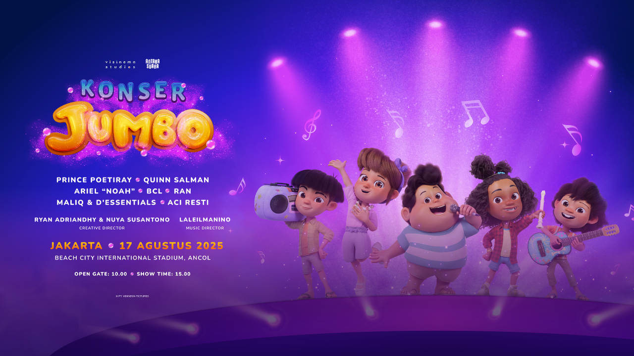 Setelah Sukses Besar, Kini JUMBO Gelar Konser di Beach City International Stadium 17 Agustus 2025