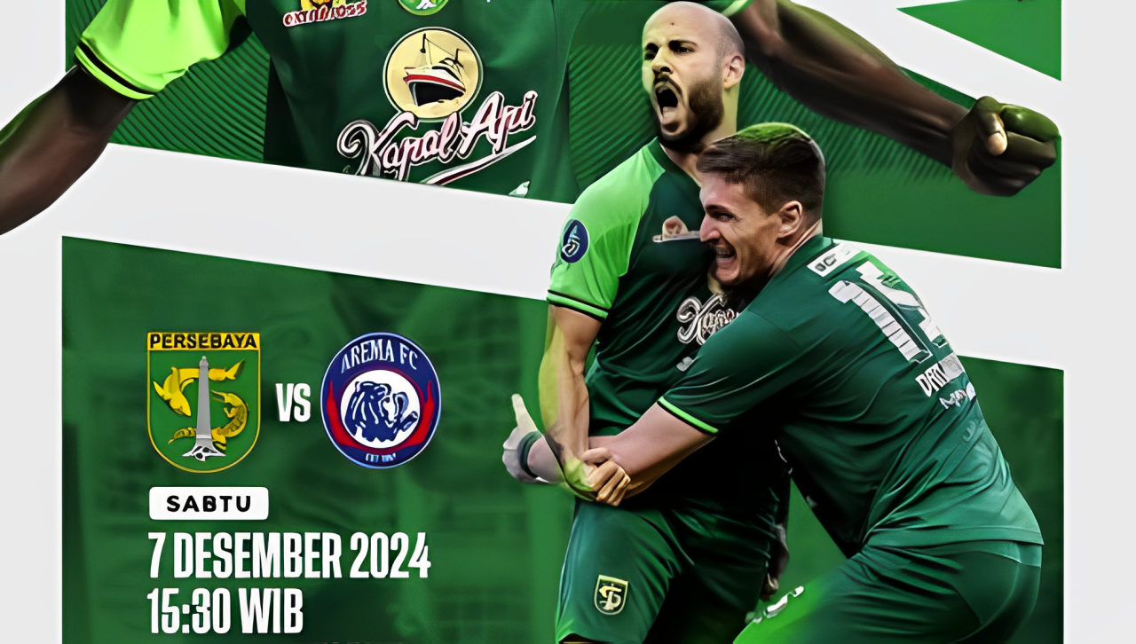 Link Live Streaming Liga 1 Persebaya vs Arema FC, Kick-off 15.30 WIB 