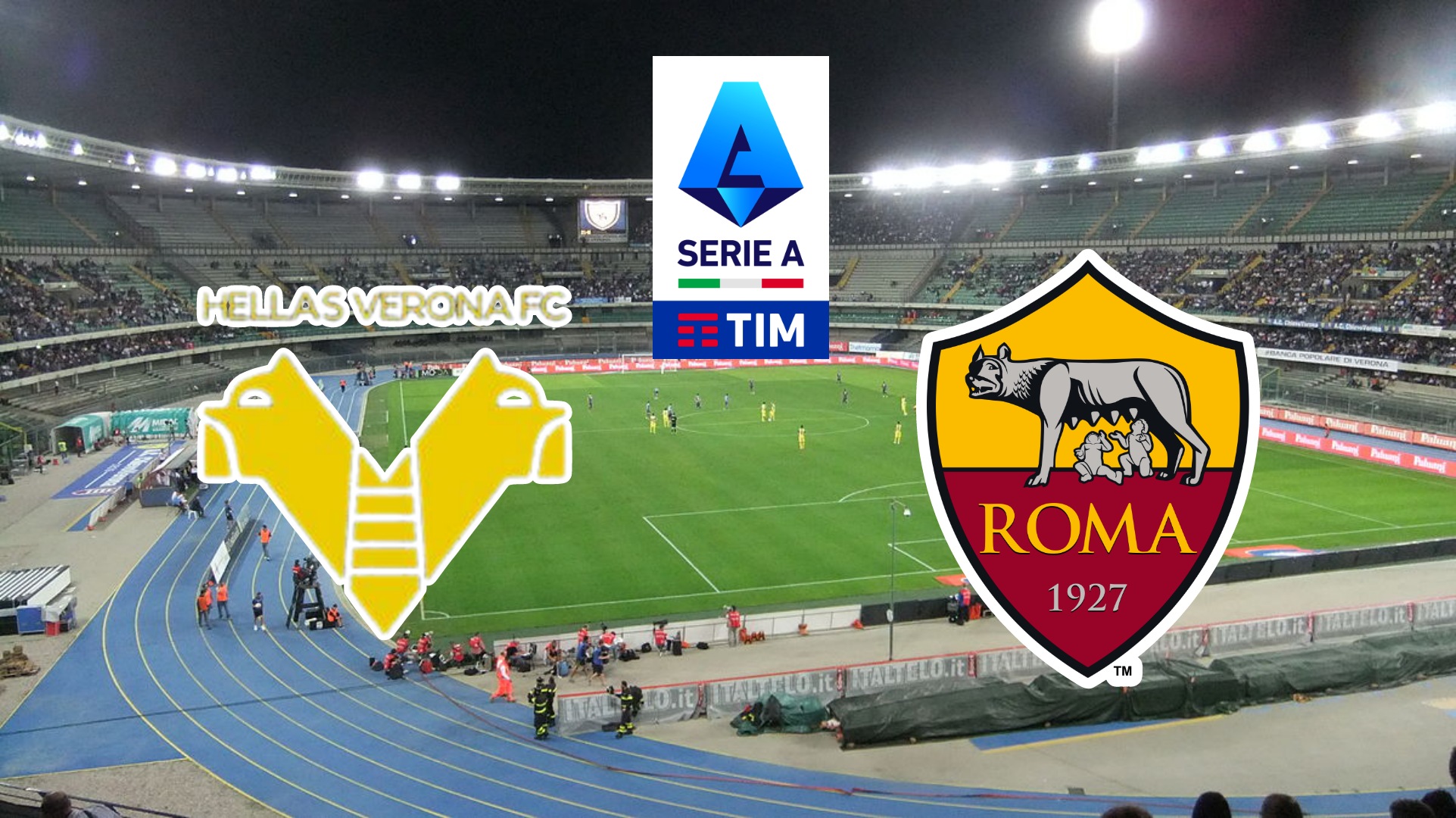 Head To Head Hellas Verona Vs AS Roma