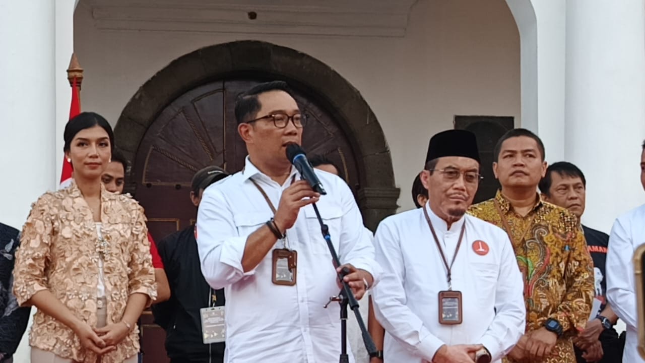 Pasangan RIDO Dukung Pilkada Tanpa Hoaks dan Politik Uang