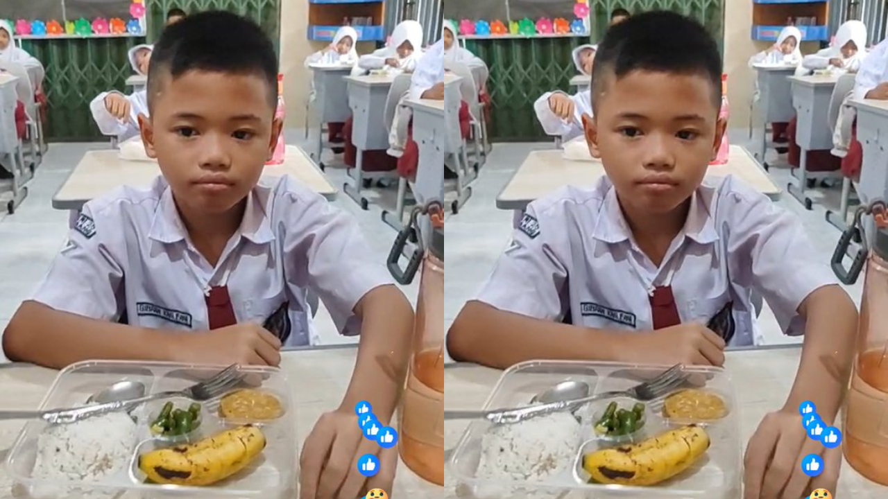 Viral ‘Gibran’ Tolak Makan Bergizi Gratis, Ternyata Sudah Makan Nasi Goreng