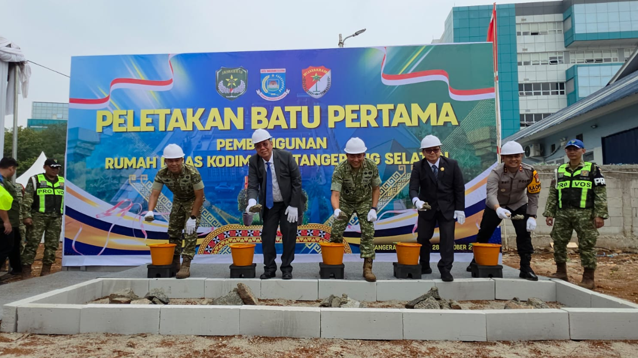 Makodim Tangsel Dibangun Rp17,2 Miliar, Operasional Berpotensi Mulai 2028