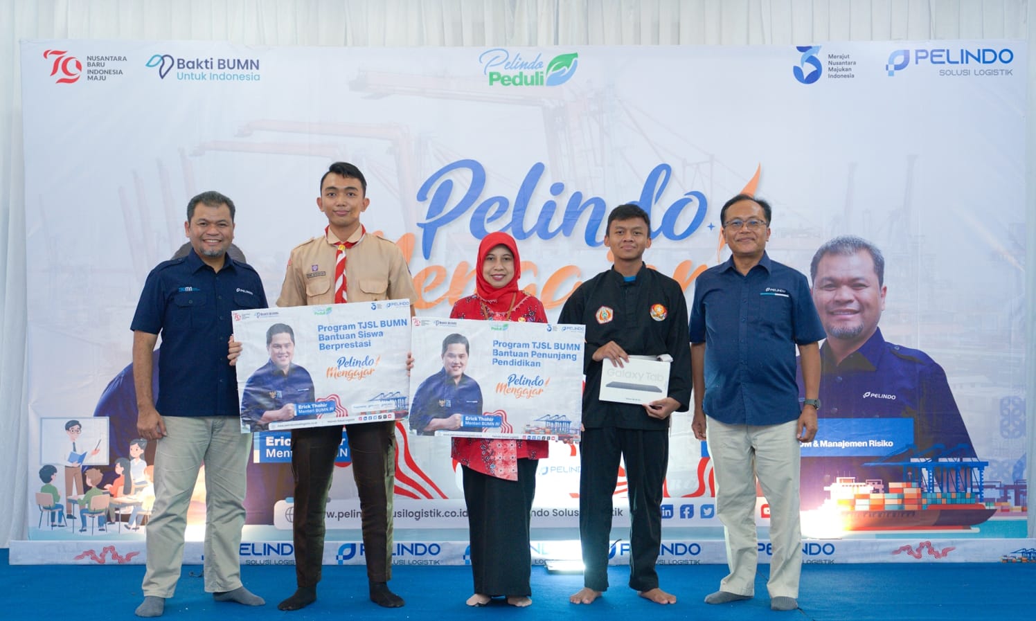 Program Pelindo Mengajar Siapkan Generasi Emas 2045, SPSL Kenalkan Peran BUMN Bidang Kepelabuhanan dan Logistik kepada Pelajar SMA