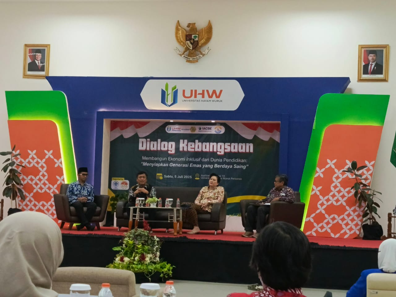 Dialog Kebangsaan UHW Perbanas: Pendidikan Jadi Pondasi Ekonomi Inklusif dan Generasi Emas 2045