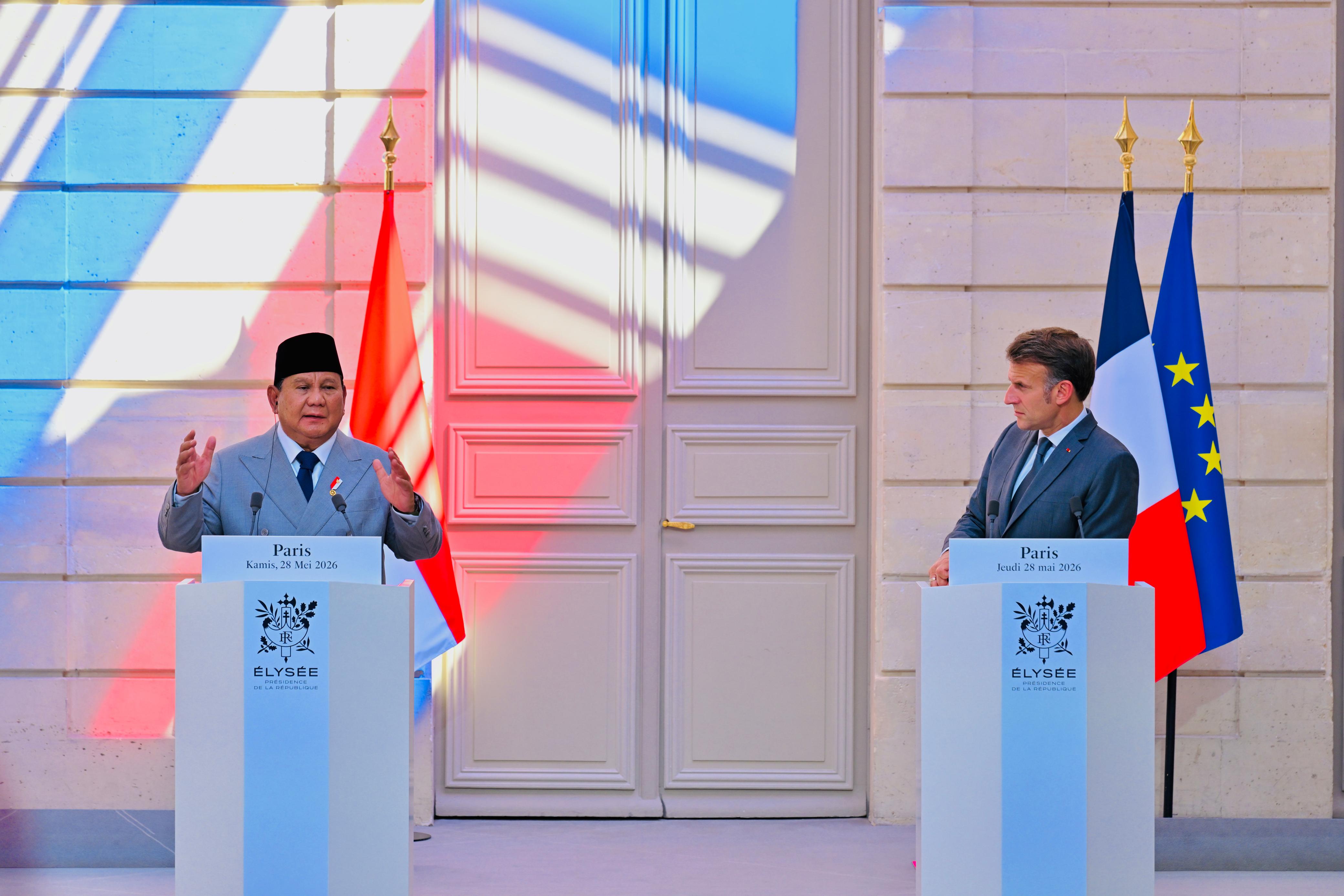 Presiden Prabowo Minta Sekolah Indonesia Mulai Ajarkan Bahasa Prancis