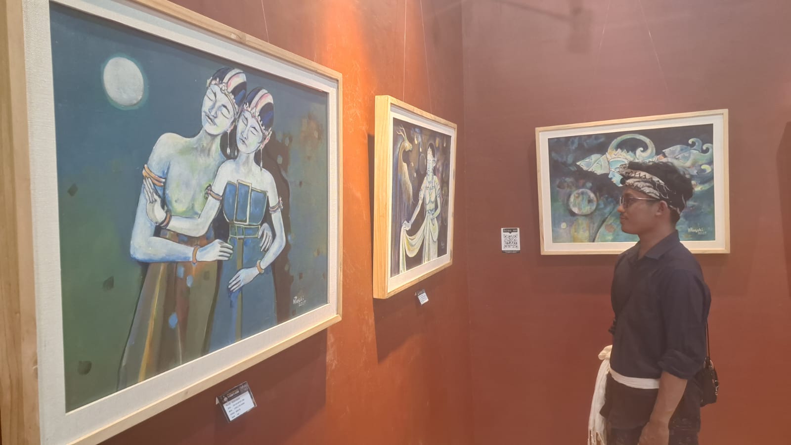 Pameran Lukisan Ya Jagadku Ya Jagadmu, Eksplorasi Jagad Dua Perupa