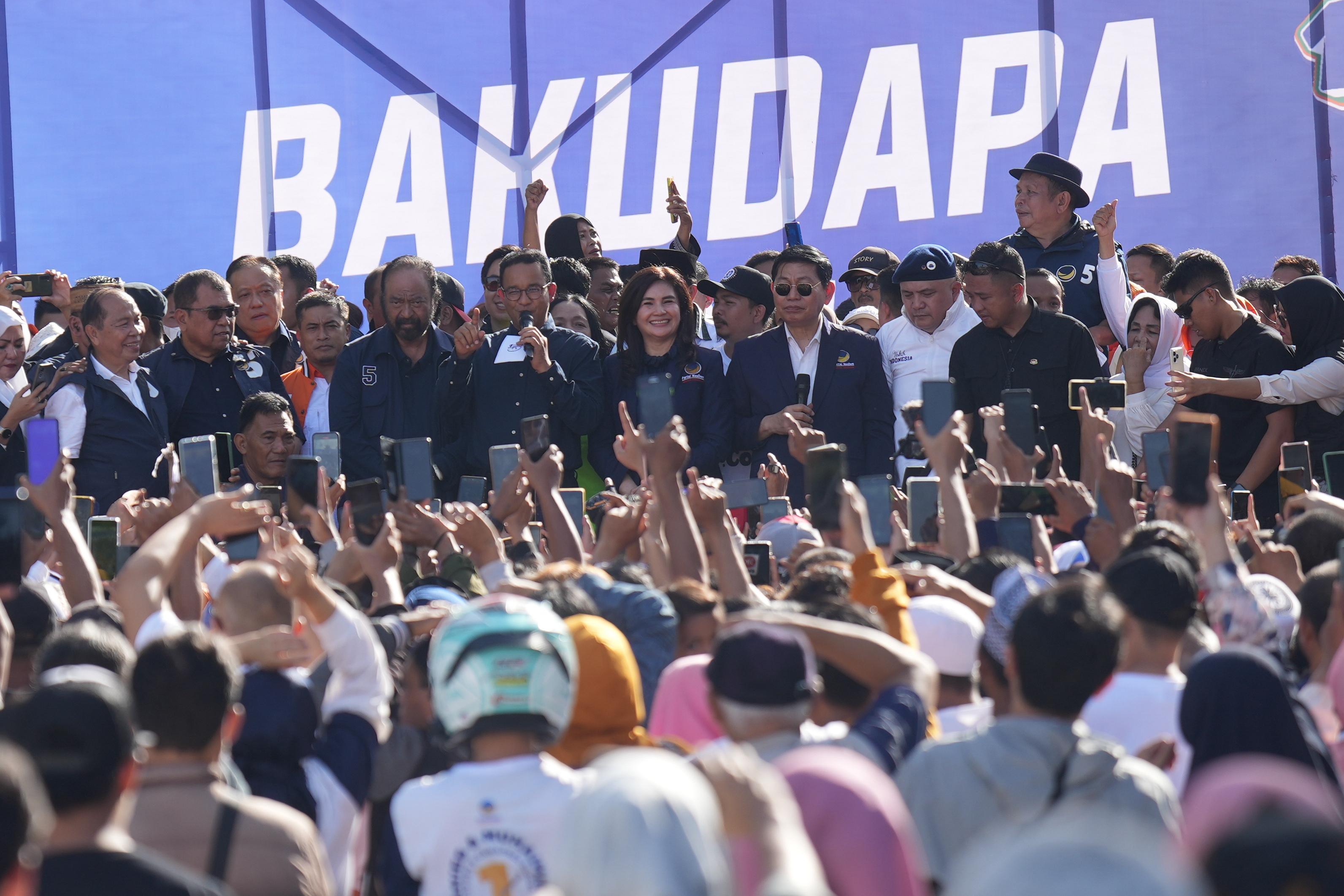 Bakudapa dengan Masyarakat Manado, Anies Ajak Kuatkan Pesan Negara yang Cinta pada Rakyatnya