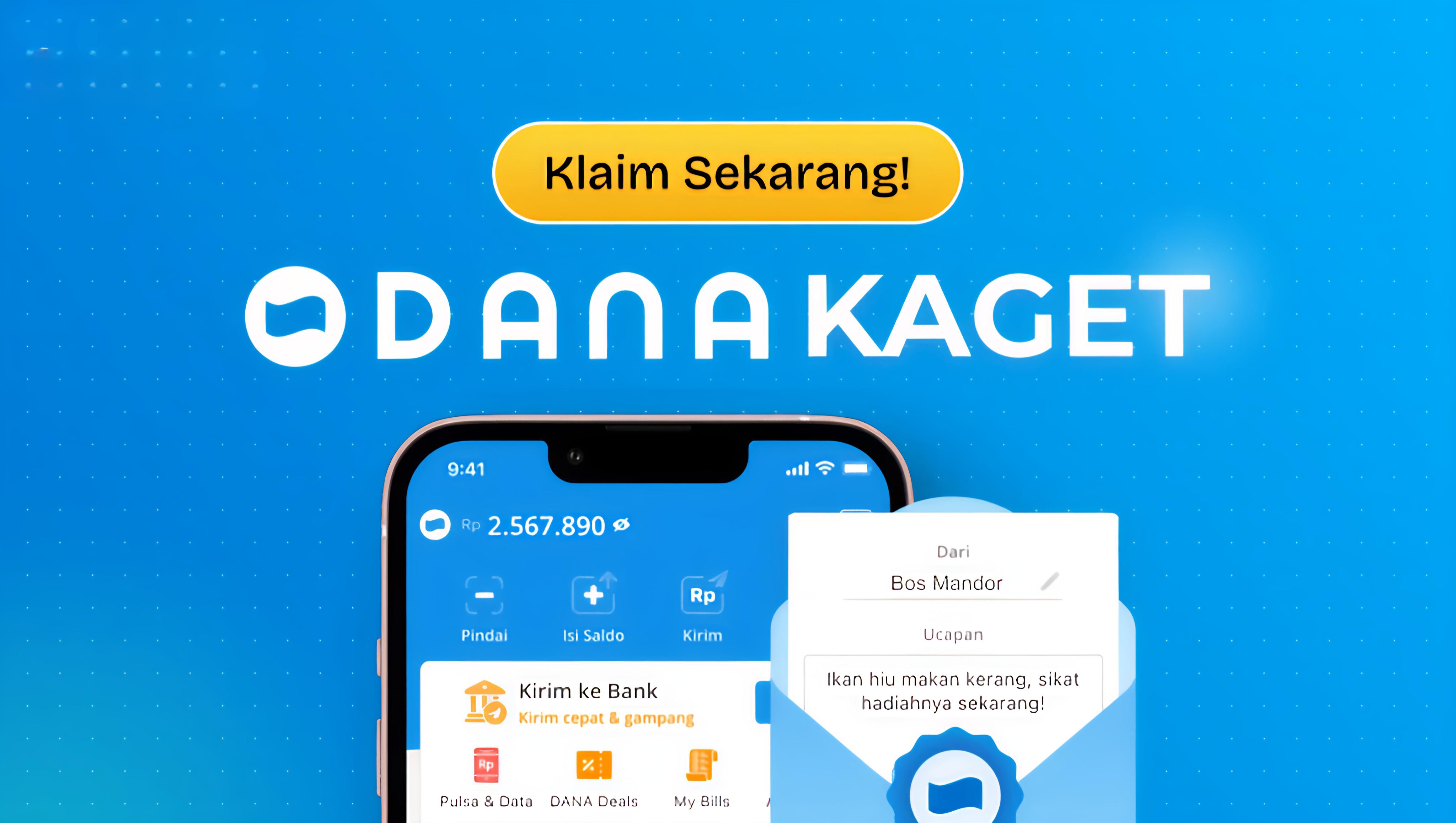 Cara Mudah Klaim DANA Kaget untuk Dapat Saldo DANA Gratis Rp182.000 Siang Ini, Cek Langkah-Langkahnya di Sini