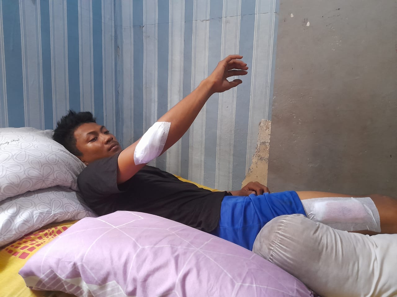 Komplotan Geng Motor Sadis Kembali Berkaksi di Taman Jaksa, 1 Pemuda Dibacok