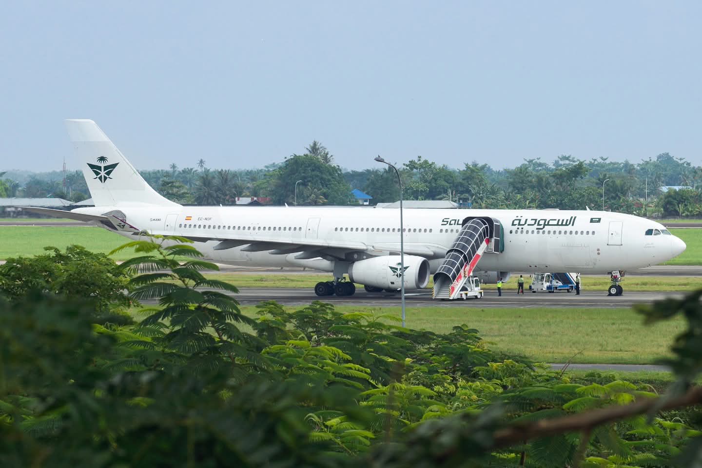 Saudia Airlines Rute Muscat-Surabaya Diancam Bom, Polda Sumut Kerahkan Jibom