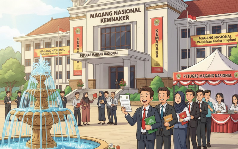 Tips Hari Pertama Masuk Magang Nasional 2025 Biar Percaya Diri dan Anti Gugup