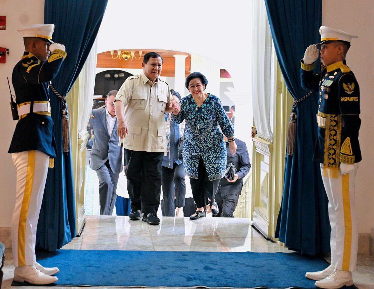 Ini Isi Pertemuan Prabowo–Megawati, Dua Jam Bahas Isu Nasional dan Global