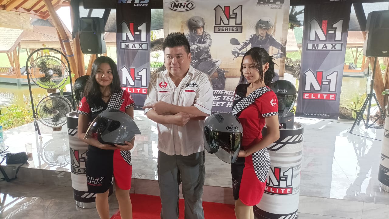 NHK Luncurkan N-1 Series, Helm Half Face dengan Teknologi MotoGP Seharga Rp 300 Ribuan