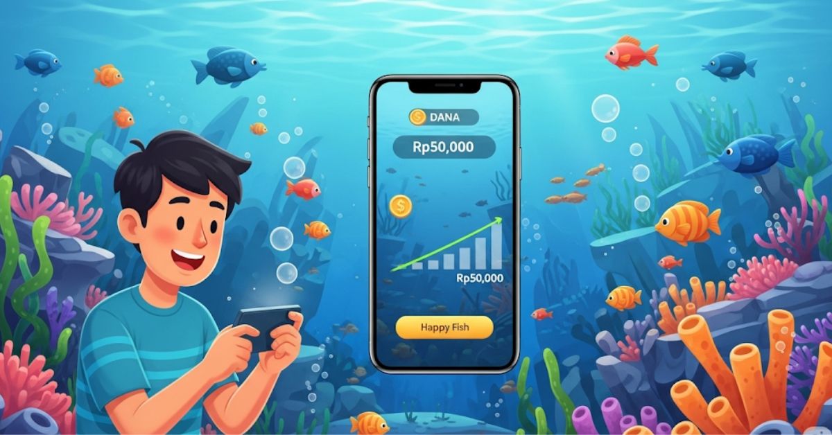 Main Game Penghasil Saldo DANA Happy Fish Ini Bikin Dompet Gendut, Hasilkan Hingga 50 Ribu