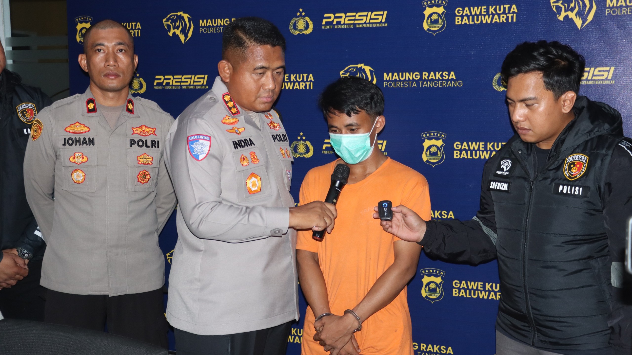 Polisi Tangkap Pelaku Pembunuhan Sadis Cikupa, Dicokok di Lampung!