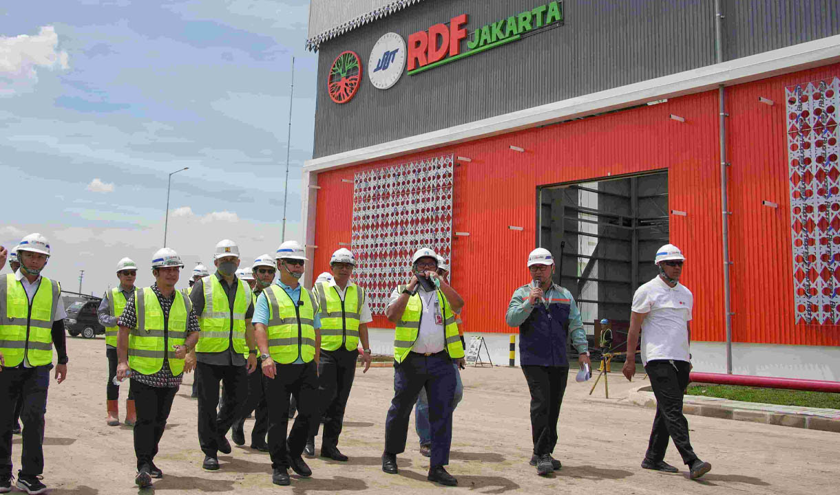 RDF Plant Jakarta Ubah Sampah Jadi Bahan Bakar, Produksi Ratusan Ton Perhari