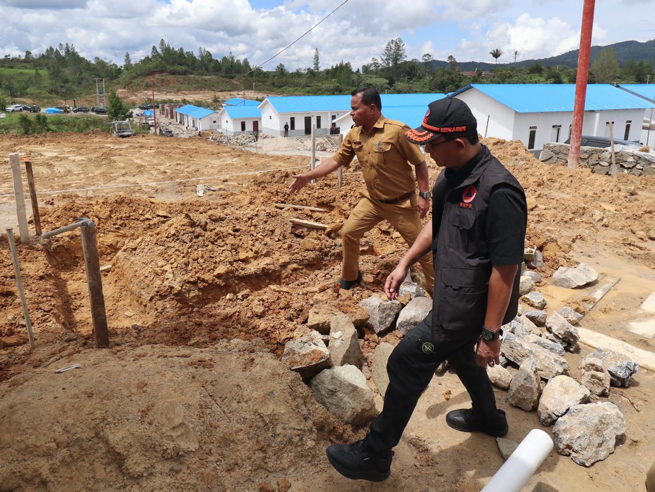 BNPB Targetkan 70 Unit Huntap Tapanuli Utara Rampung Pada Mei 2026