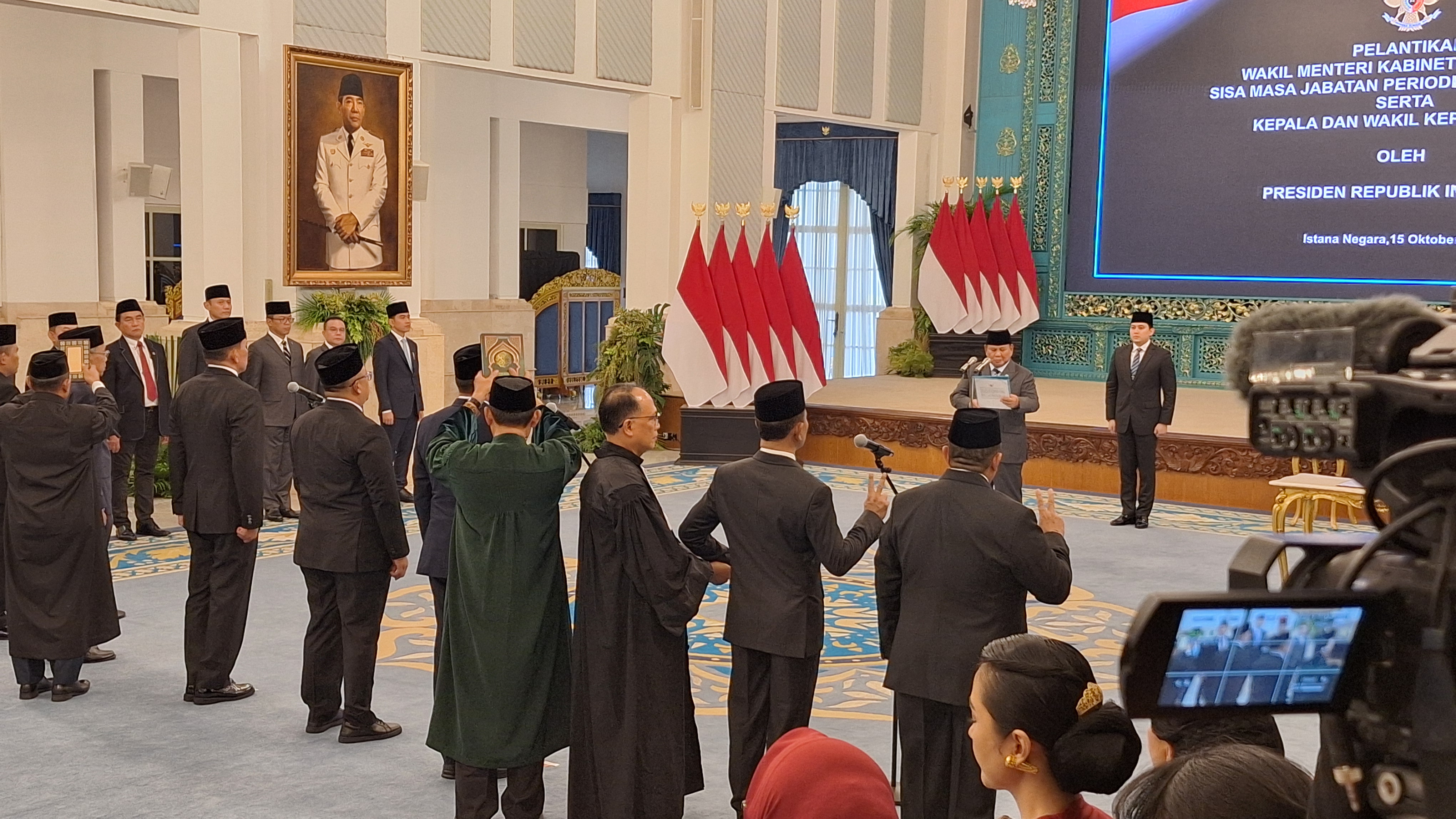 9 Daftar Pejabat Baru Dilantik di Reshuffle ke-8 Kabinet Prabowo-Gibran, Kepala BNPB hingga Wakil Menteri