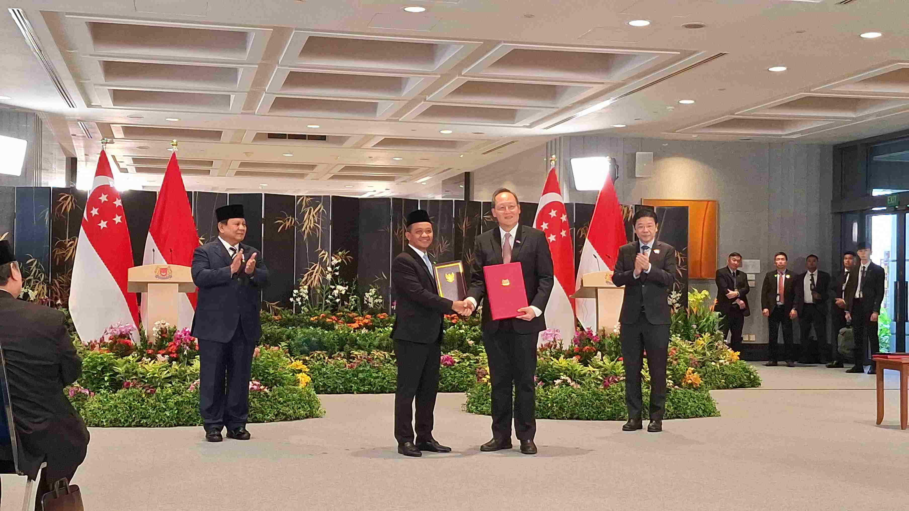 Ada 19 MoU Diteken saat Pertemuan Leaders Retret Presiden Prabowo dan PM Singapura