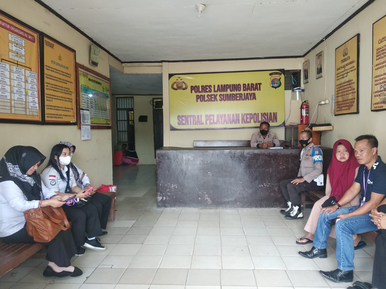 DP2KBP3A dan LPAI Lambar Tinjau Tersangka Pembunuh AP