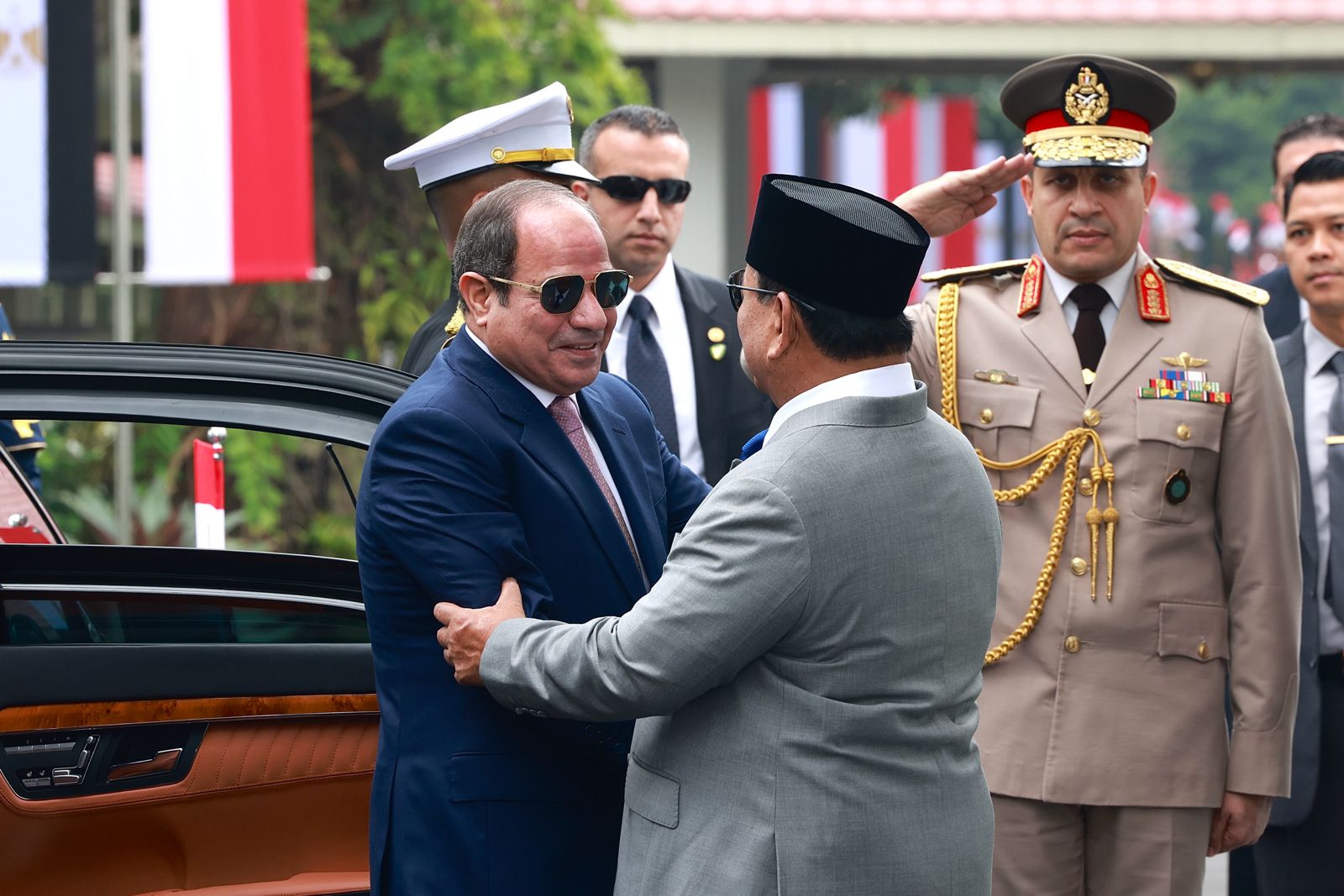 Prabowo dan El-Sisi Bertemu di Istana Merdeka, Bahas Visa hingga Perikanan