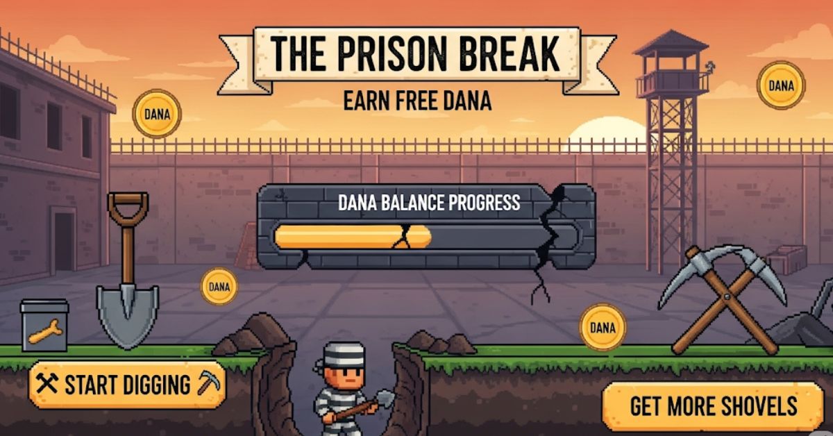 Saldo DANA Gratis dari Game The Prison Break? Begini Cara Kerja dan Tutorial Penarikannya