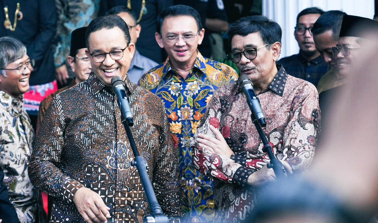 PDIP Optimis Keakraban Anies dan Ahok Bisa Berbuah Kerja Sama Positif di Jakarta   