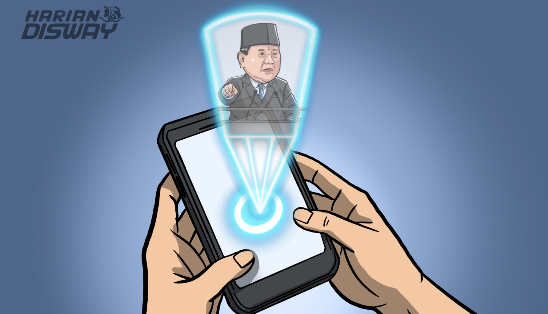 Pidato Presiden dalam Algoritma AI