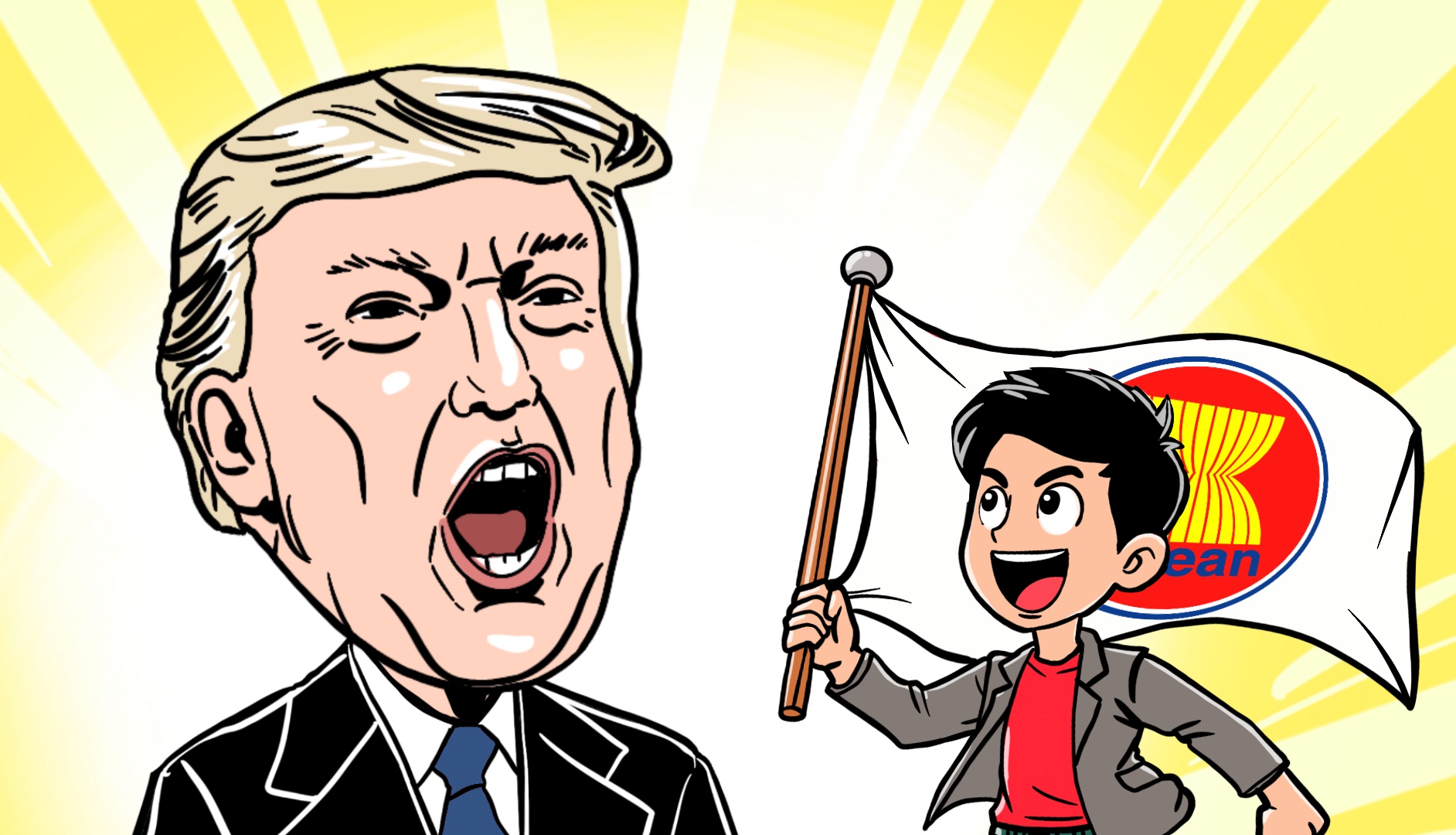 Ujian Berat Kohesi ASEAN di Tengah Gelombang Proteksionisme Trump