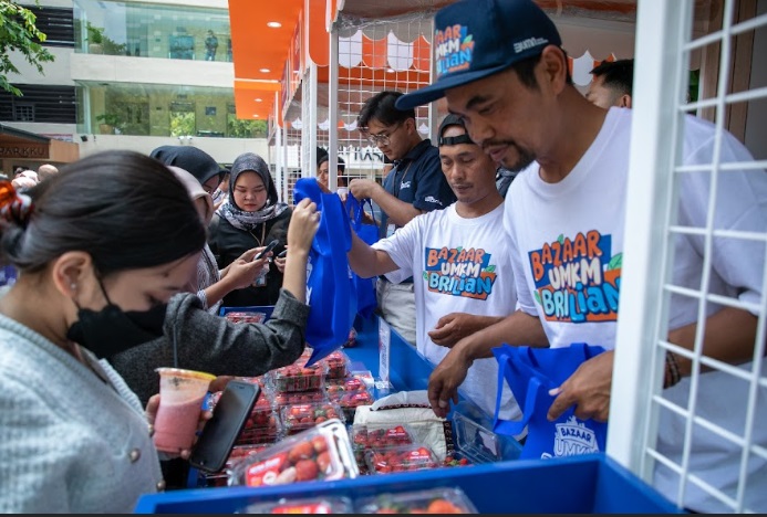 Mengecap Manisnya Bisnis Stroberi dengan Pemberdayaan BRI