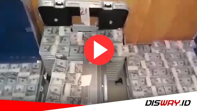 Video Tumpukan Uang Rp 900 Miliar Adalah Pengungkapan Kasus Dolar Palsu di Atlanta, Aiman Dapat Sumber Dari...