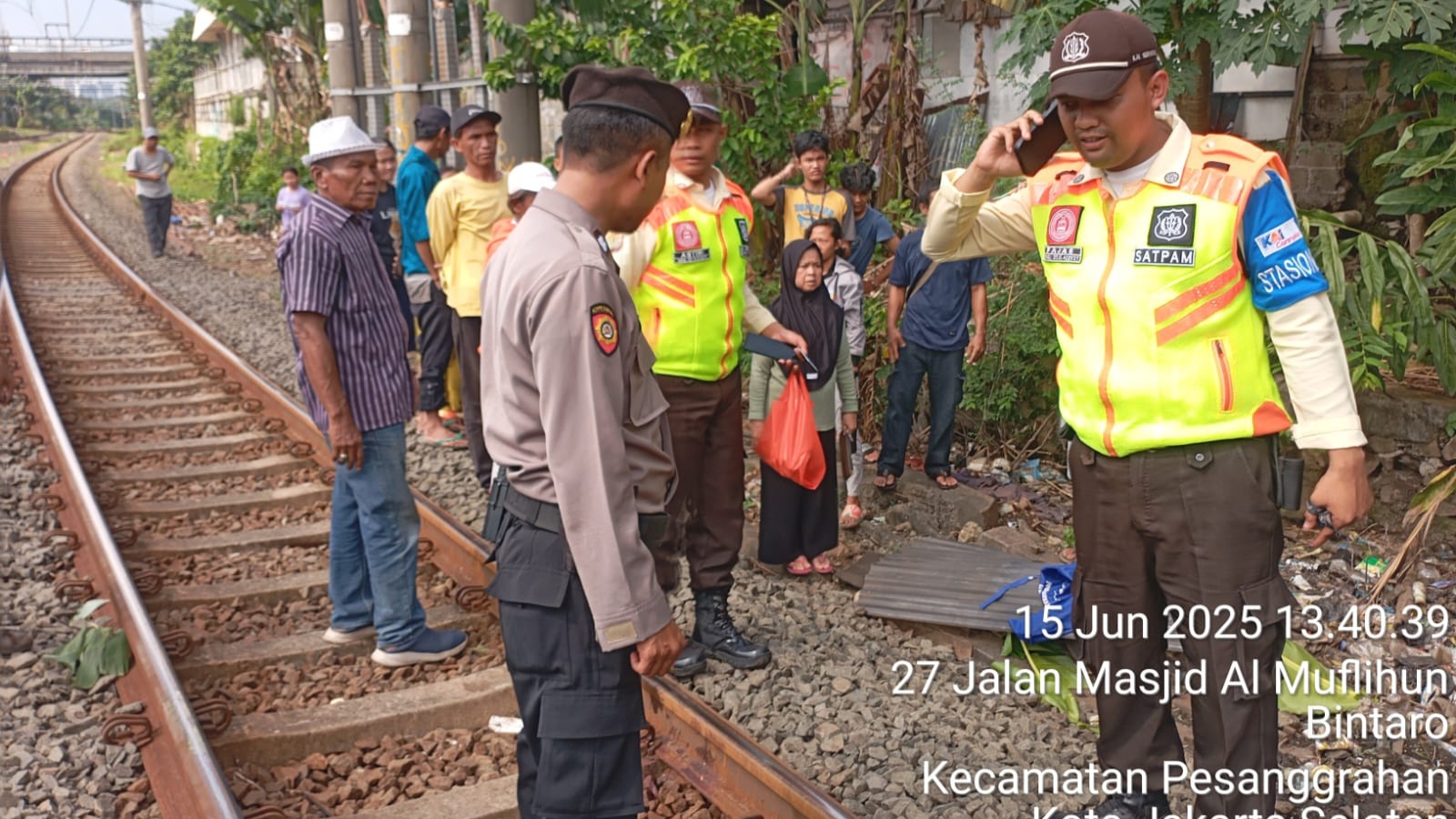 Wanita Lansia Tewas Tertemper KRL di Pesanggrahan, Polisi Selidiki Penyebabnya